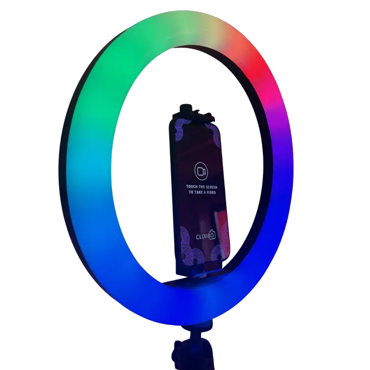 RGB Ringlamp voor 360 booth