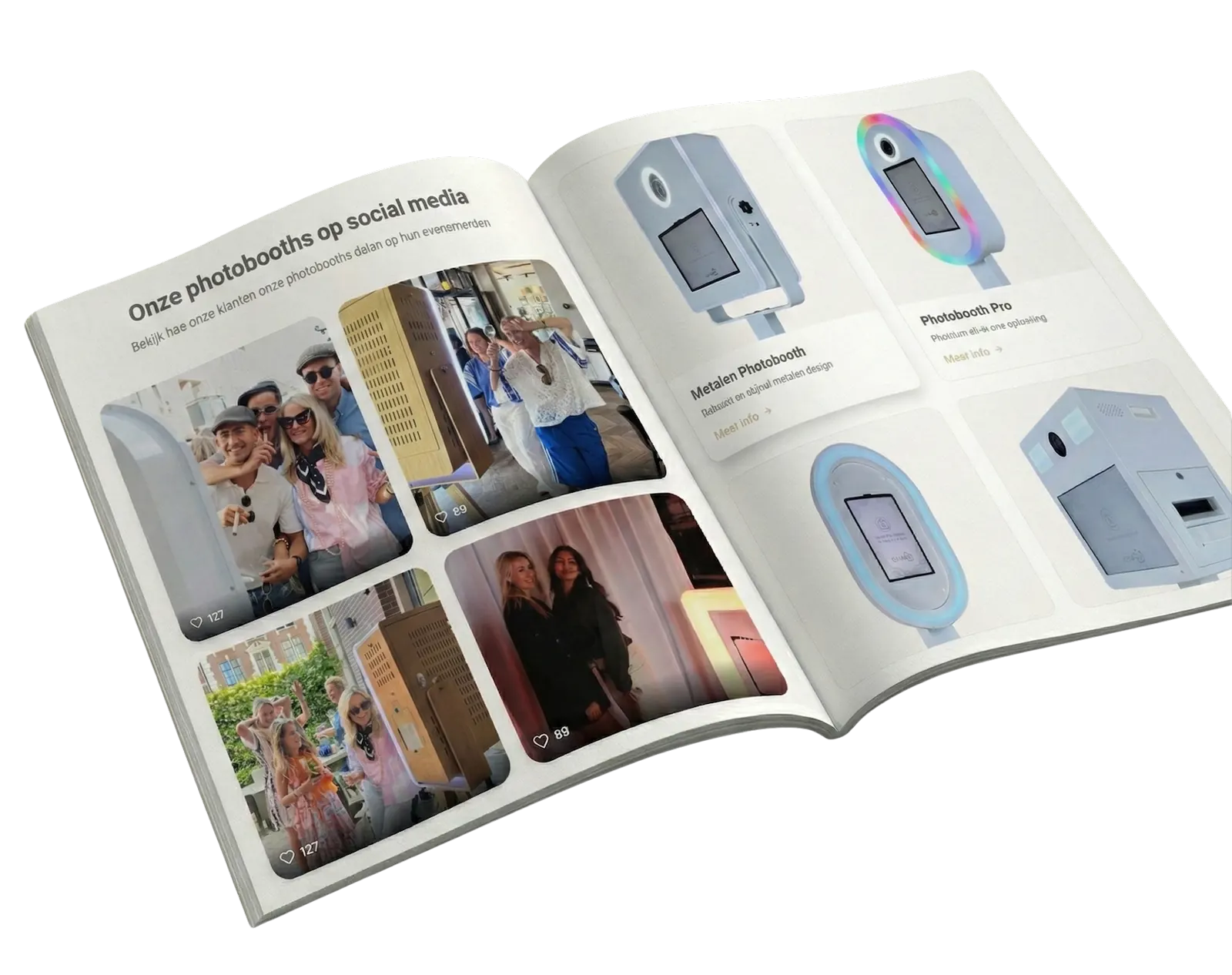 Photobooth brochure