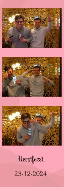 Fotostrip Kerstfeest