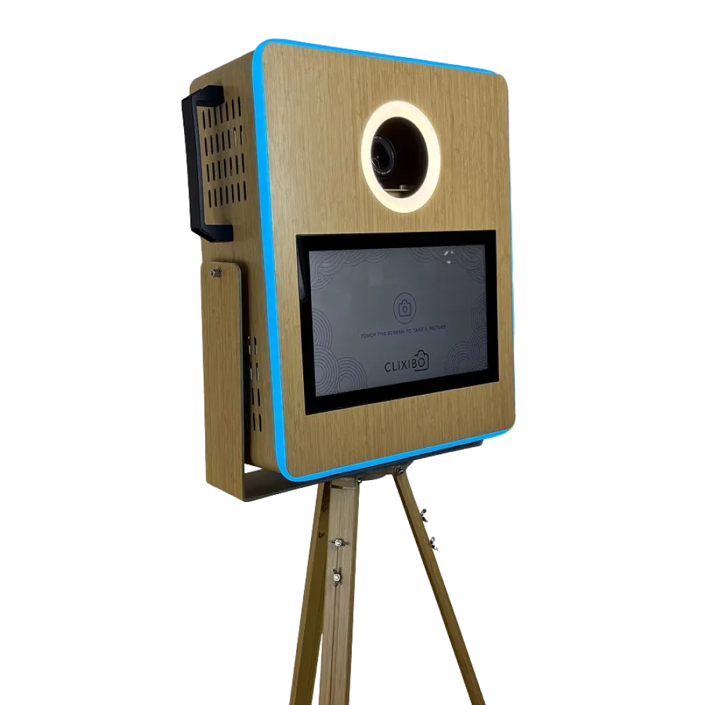 Nieuw model gelanceerd: de vernieuwde Clixibo Houten Photobooth