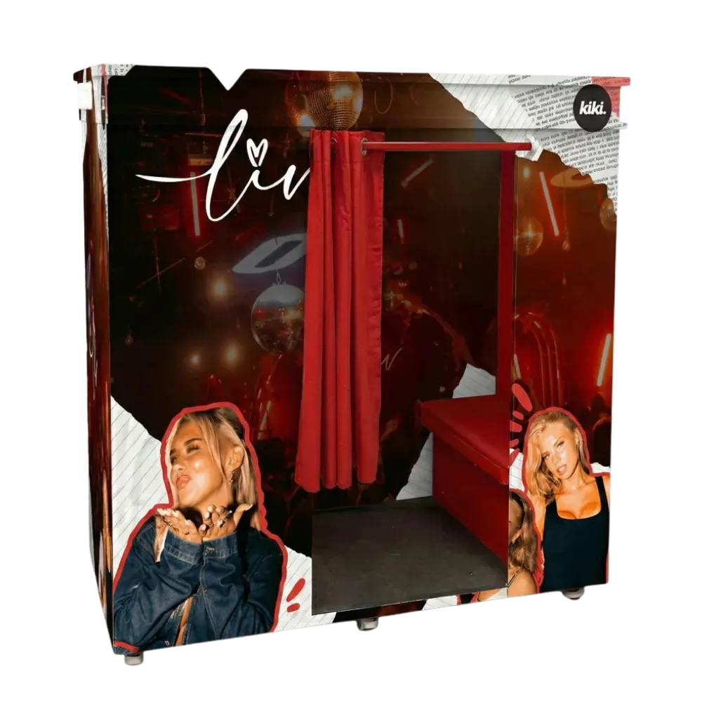 Liv branded photobooth