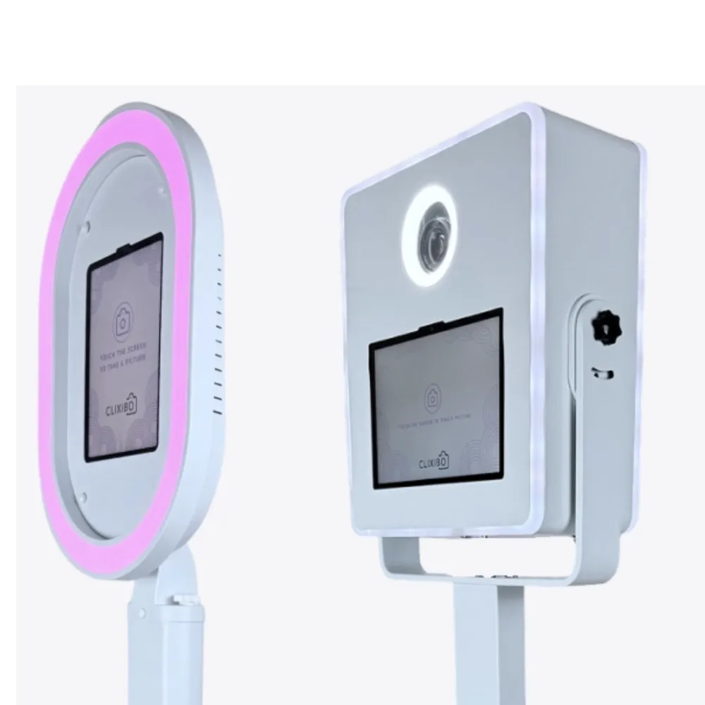 Drie nieuwe photobooth-modellen in het assortiment bij Clixibo